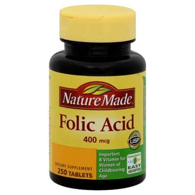 Nature Made Folic Acid Printable Coupon
