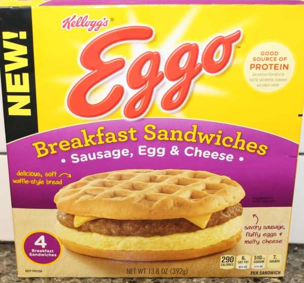 eggo breakfast sandwich