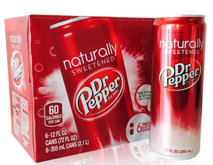 Dr. Pepper Naturally Sweetened Printable Coupon