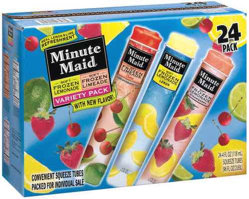 MINUTE MAID® FROZEN NOVELTY Printable Coupon