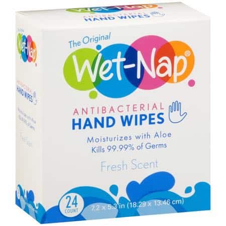 Wet-Nap Hands & Face Cleansing Wipes Printable Coupon