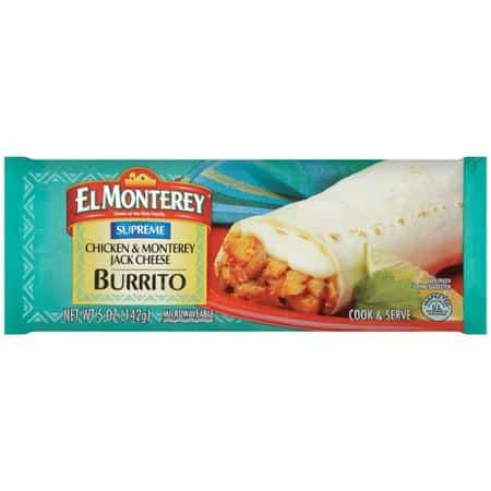 El Monterey Chick and Cheese Burrito Printable Coupon