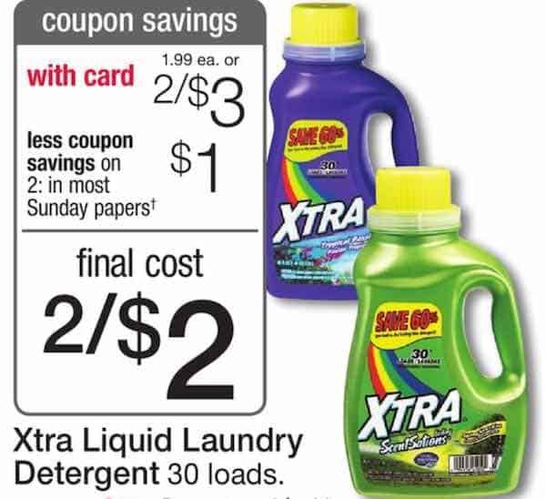 Xtra Laundry Detergent Printable Coupon