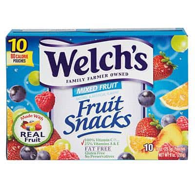 Welch’s Fruit Snacks 10pk Printable Coupon