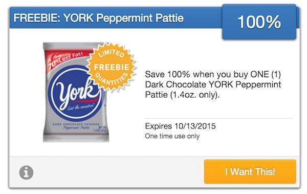 York Peppermint Patty SavingStar Offer