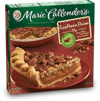 Marie Callender's Large Dessert Pecan Pie Printable Coupon