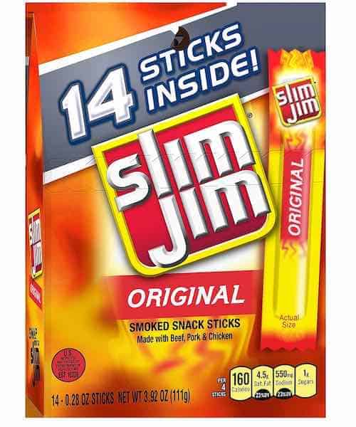 Slim Jim 14ct Smoked Snack Sticks Printable Coupon