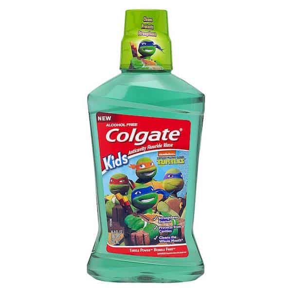 Colgate Kids Teenage Mutant Ninja Turtles Mouthwash Printable Coupon