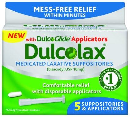 Dulcolax Suppositories 5ct Printable Coupon