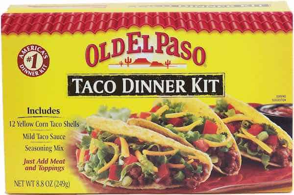 Old El Paso Taco Dinner Kit Printable Coupon