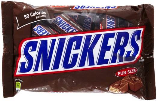 SNICKERS Fun Size Bags Printable Coupon