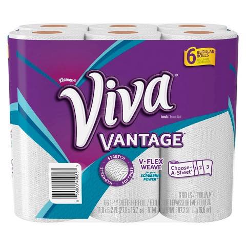 Viva Vantage Paper Towel 6pk Printable Coupon