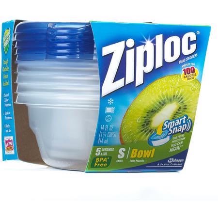 Ziploc Small Containers 5ct Printable Coupon