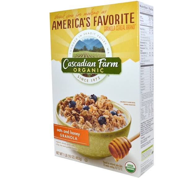 Cascadian Farm Cereal Printable Coupon