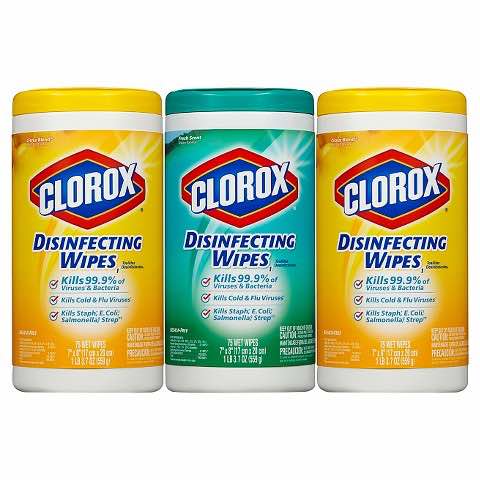 Clorox Disinfecting Wipes 3pk Printable Coupon