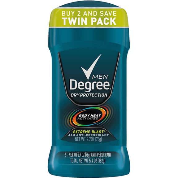 Degree Men Deodorants Printable Coupon