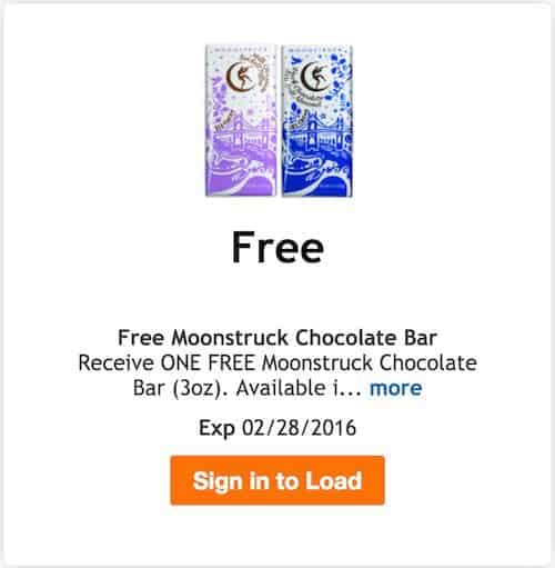 Free Moonstruck Chocolate Bar Printable Coupon