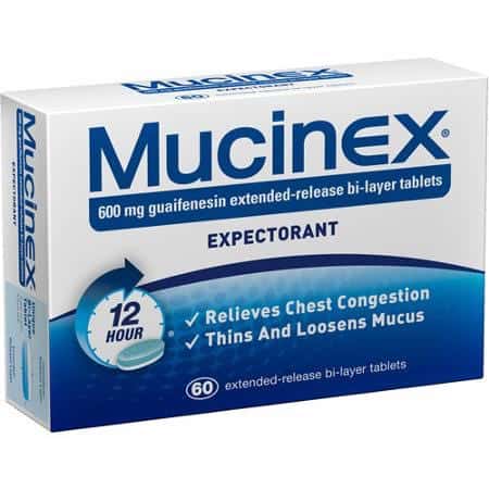 Mucinex 60ct Product Printable Coupon
