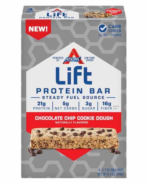 Atkins Lift Protein Bar 4ct Pack Printable Coupon