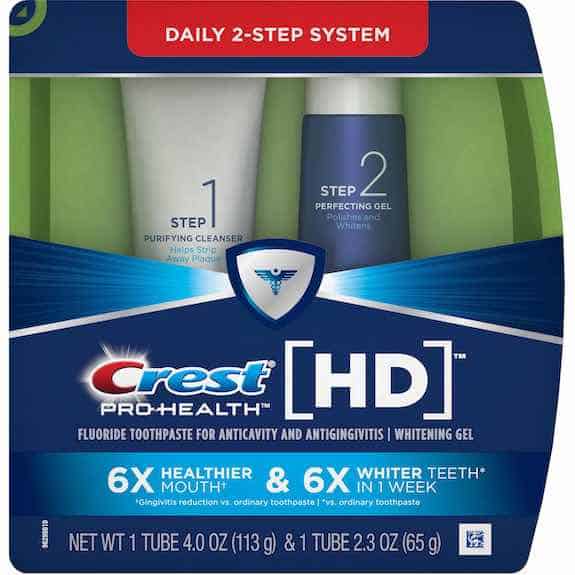 Crest Pro-Health HD 2-Step System Printable Coupon