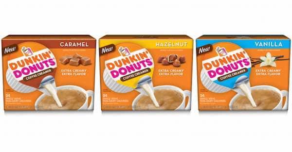 Dunkin’ Donuts Coffee Creamer Singles Printable Coupon