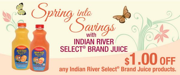 Indian River Select Juice Printable Coupon