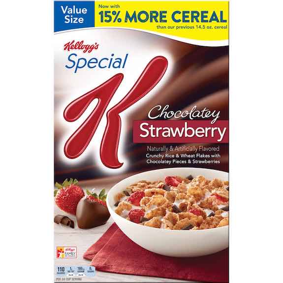 Kellogg's Special K Chocolatey Strawberry Cereal 11oz Printable Coupon