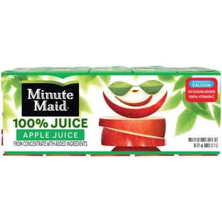 Minute Made Juice Boxes 10pk Printable Coupon