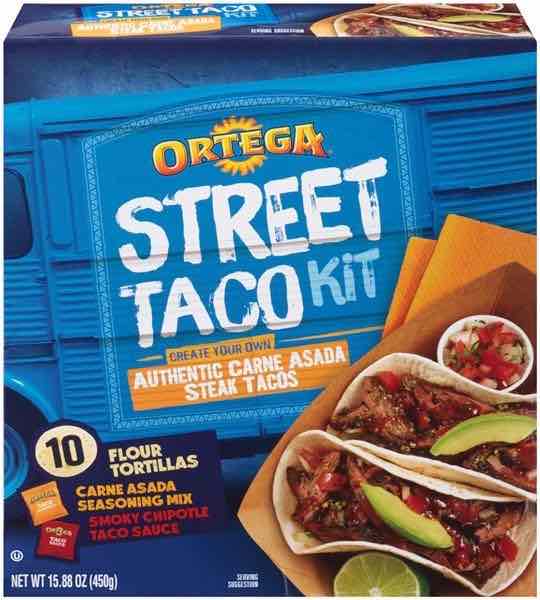 Ortega Carne Asada Street Taco Kit Printable Coupon