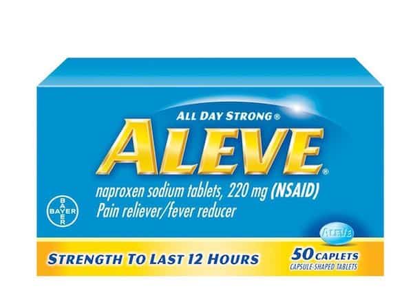 Aleve Pain Reliever 50ct Printable Coupon