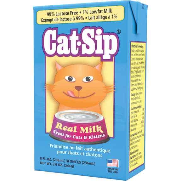 Cat-Sip Real Milk Treat for Cats & Kittens Printable Coupon