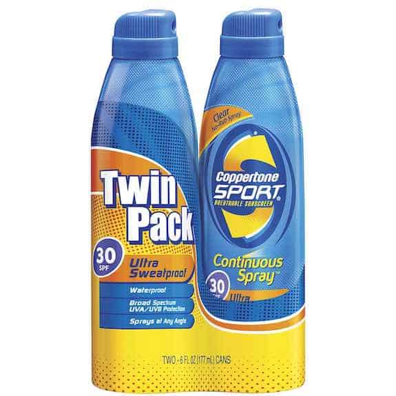 Coppertone Sport Sunscreen Twin Packs Printable Coupon