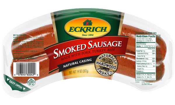 Eckrich Natural Casing Smoked Sausage Rope Printable Coupon