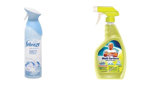 febreze & mr. clean products only $2.25/each at walgreens with