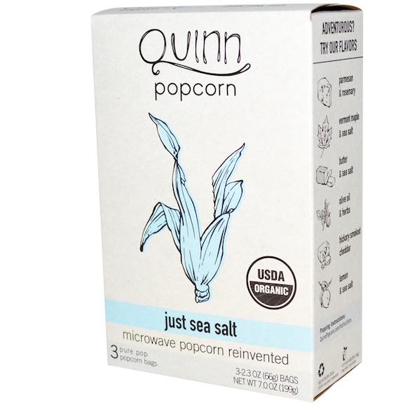 Quinn Just Sea Salt Microwave Popcorn Printable Coupon