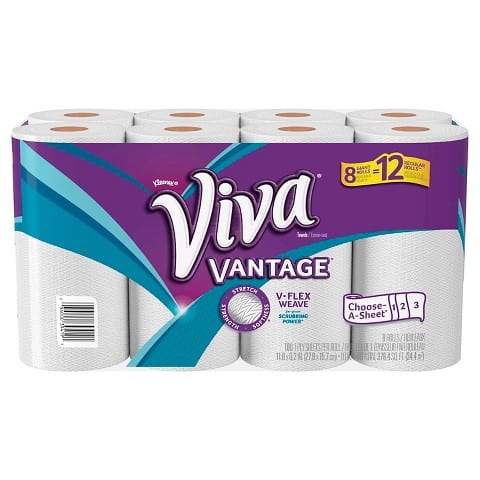 Viva Vantage Giant Roll Paper Towels 8ct Printable Coupon