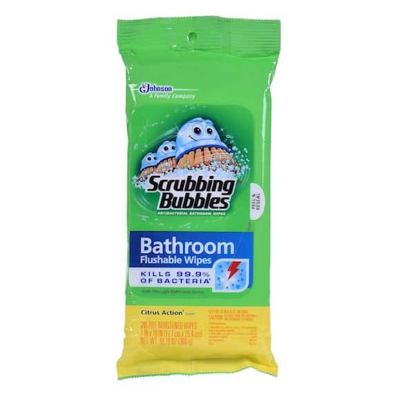 Scrubbing Bubbles Flushable Bathroom Wipes Printable Coupon