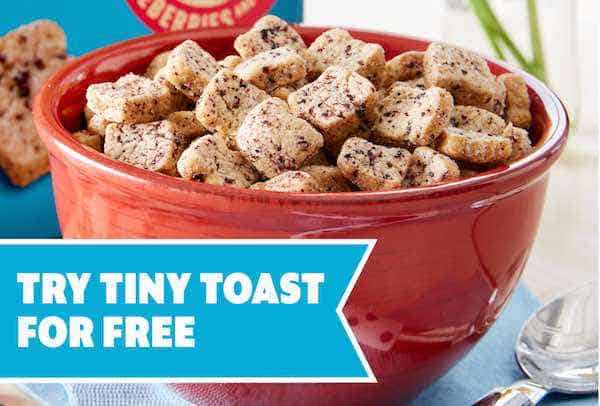 Free Tiny Toast Cereal Printable Coupon