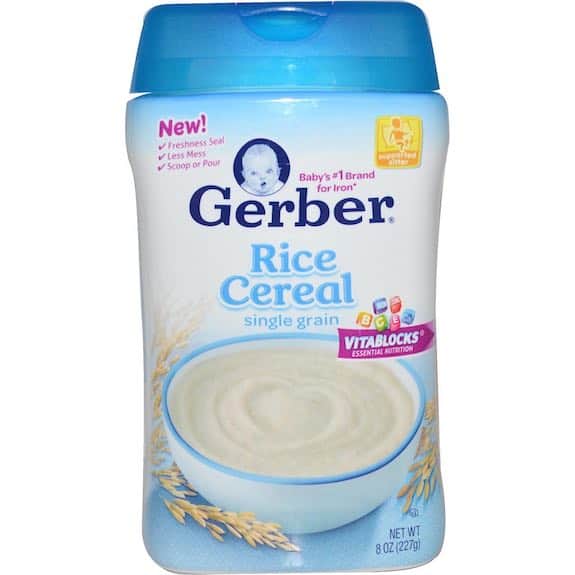 Gerber Rice Cereal Printable Coupon