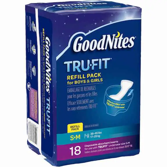 GoodNites Tru-Fit Refill Pack 18ct Printable Coupon