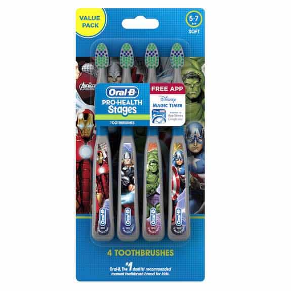Oral-B Pro Health Stages Toothbrush Printable Coupon