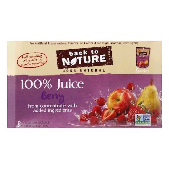 Back to Nature Juice Blend 8pk Pouches Printable Coupon