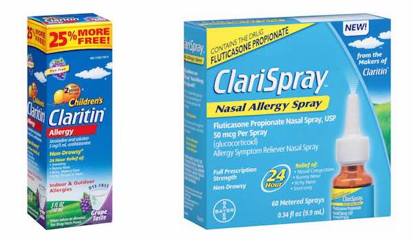 Claritin & Clarispray Products Printable Coupon