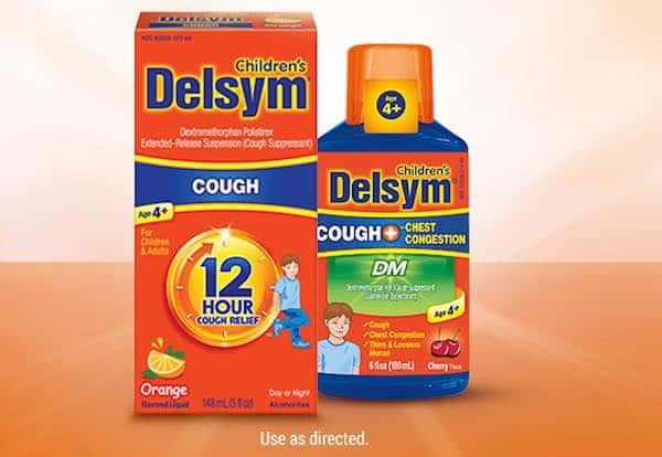 Delsym Children's Cough Relief Product Printable Coupon