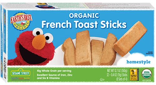 Earth’s Best Frozen Breakfast French Toast Products Printable Coupon