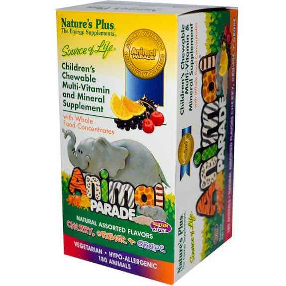 Nature's Plus Animal Parade Supplements Bottle Printable Coupon