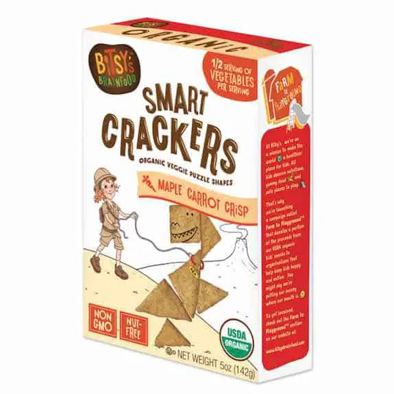 Bitsy’s Maple Carrot Crisp Smart Crackers 5oz Box Printable Coupon