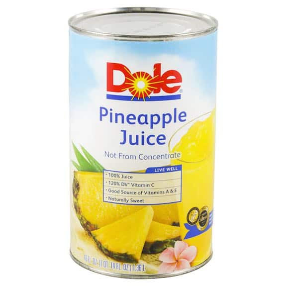 Dole Pineapple Juice Printable Coupon