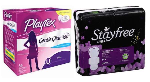 Playtex & Stayfree Products Printable Coupon
