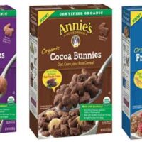 Any One Box Of Annie’s Organic Cereal $1.00 Off!